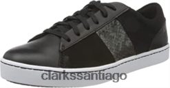 Clarks Zapatilla Pawley Rilee para mujer Clarks Black Combi ZHDD041533 mujer