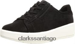 Clarks Zapatilla sde clarks layton de encaje negra para mujer ZHDD04856 mujer