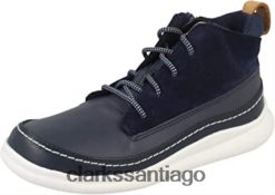 Clarks Zapatillas altas de niño clarks cloud air t azul marino ZHDD042696 niños Azul marino