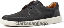 Clarks zapatillas cambro encaje hombre clarks negro ZHDD04847 hombres negro