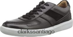 Clarks zapatillas cambro race hombre negras combi clarks ZHDD042070 hombres combinado negro