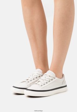 Clarks zapatillas clarks aceley blancas de encaje ZHDD046904 unisexo blanco