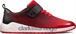 Clarks Zapatillas clarks aeon pace juvenil textil rojo ZHDD041441 unisexo