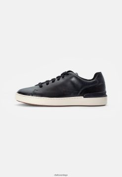 Clarks zapatillas court lite de encaje azul marino clarks ZHDD047102 unisexo Armada