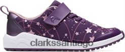 Clarks zapatillas deportivas aeon late old textiles violeta combi clarks ZHDD04356 unisexo