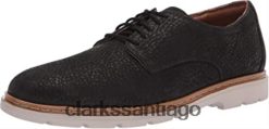 Clarks Zapatos bajos clarks lug lite de nobuk negro para hombre ZHDD042873 hombres nubuck negro