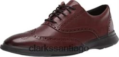 Clarks zapatos clarks mahoga ny de cuero para hombre un lipari ave ZHDD04401 hombres cuero caoba
