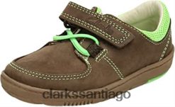 Clarks Zapatos clarks para niño maxi max cuero marrón talla 4f ZHDD041784 niños