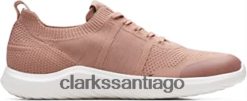 Clarks zapatos nova lite encaje textil rosa clarks ZHDD041903 unisexo